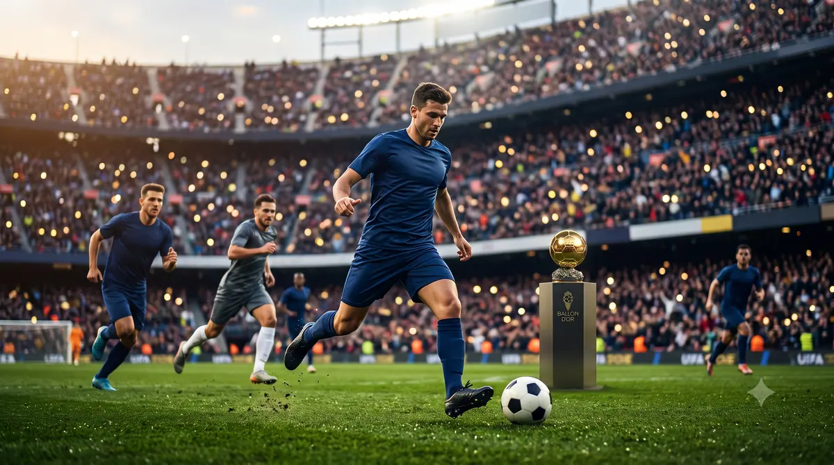 Trofi Ballon d'Or sebagai simbol penghargaan individu tertinggi sepak bola