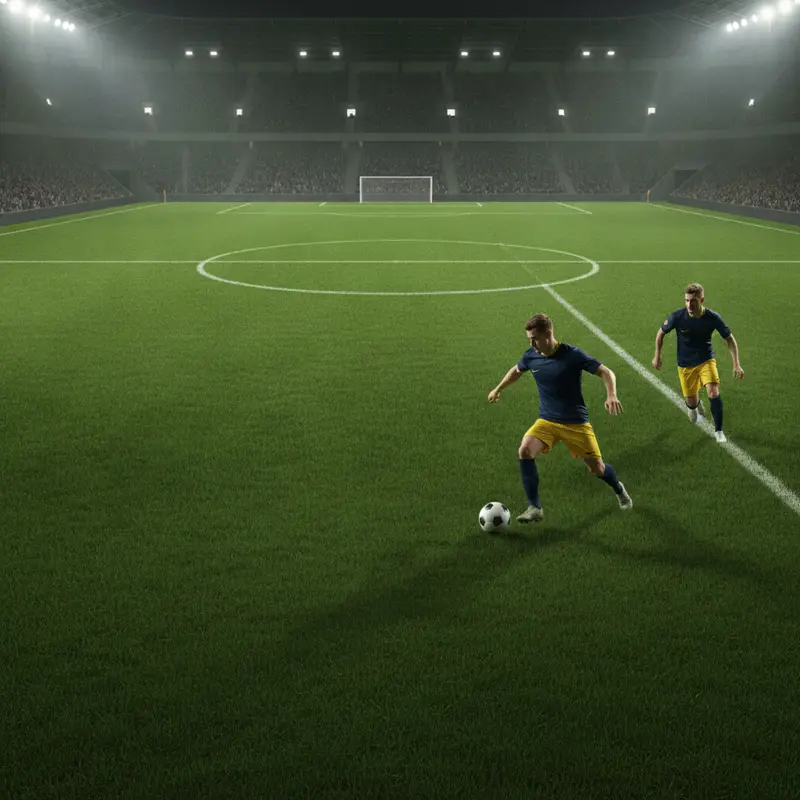 Inverted winger memotong ke tengah saat bek sayap melakukan overlap