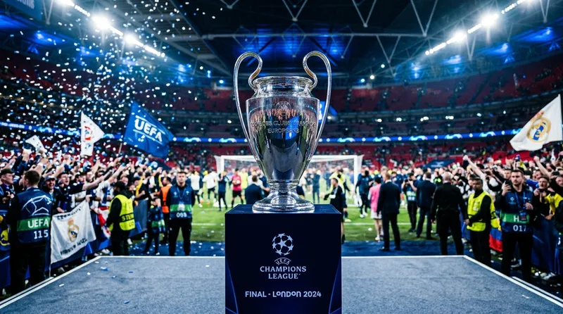 Trofi Liga Champions UEFA yang diperebutkan klub-klub terbaik Eropa