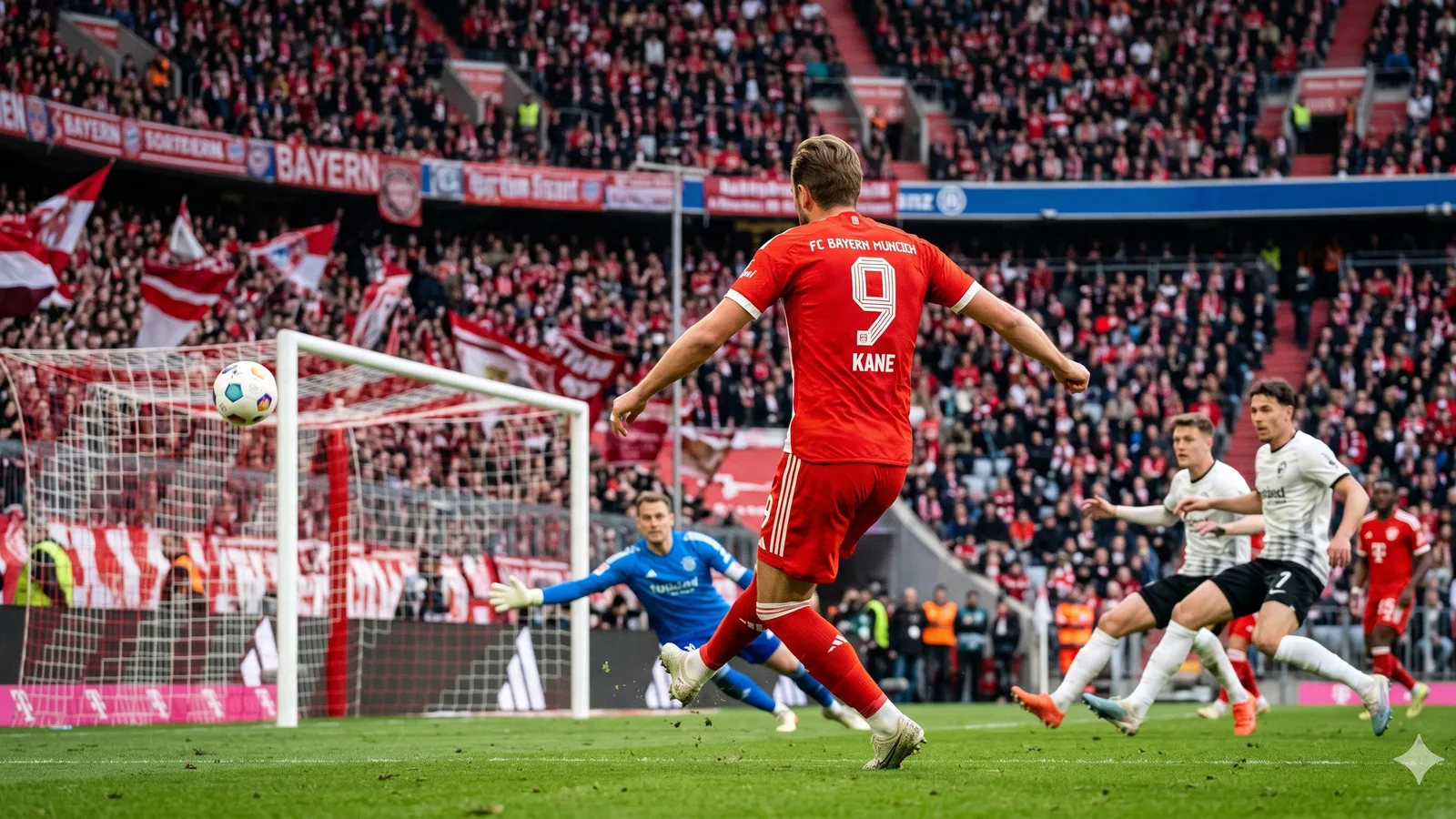 Harry Kane mencetak gol untuk Inggris